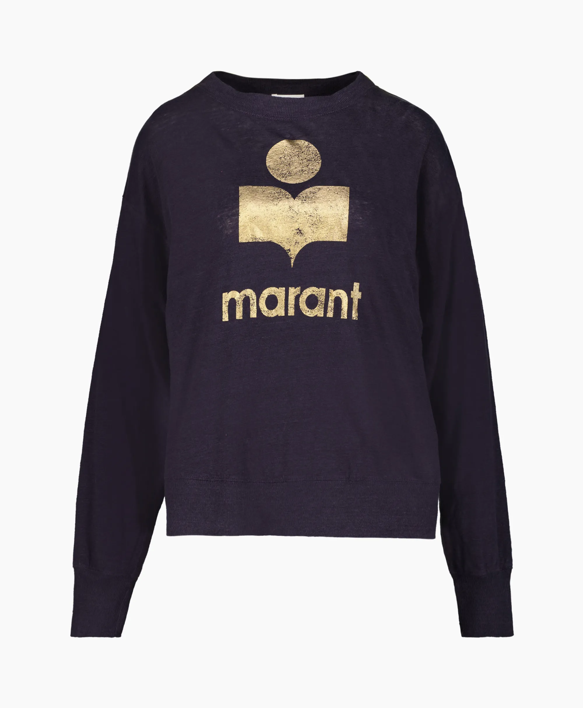 Marant Étoile Marant Etoile Longsleeve Klowia-Ga Zwart*Dames T-Shirts & Tops