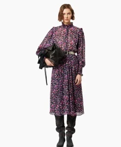 Marant Étoile Marant Etoile Maxi Jurk Galoa-Ga Blauw*Dames Jurken