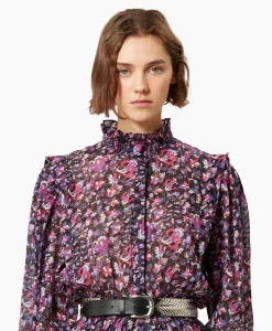 Marant Étoile Marant Etoile Maxi Jurk Galoa-Ga Blauw*Dames Jurken