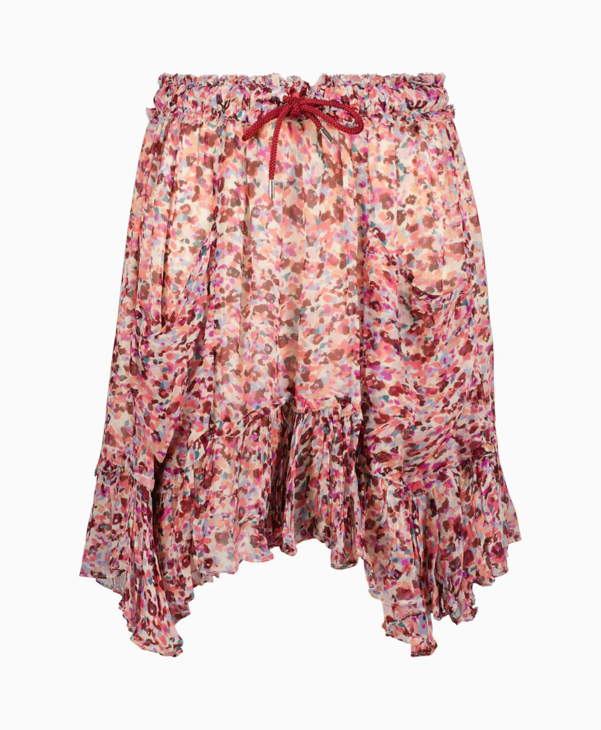 Marant Étoile Marant Etoile Midi Rok Frejus-Gc Rood*Dames Rokken