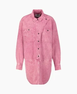 Marant Étoile Marant Etoile Mini Jurk Ilaya-Gc Pink*Dames Jurken