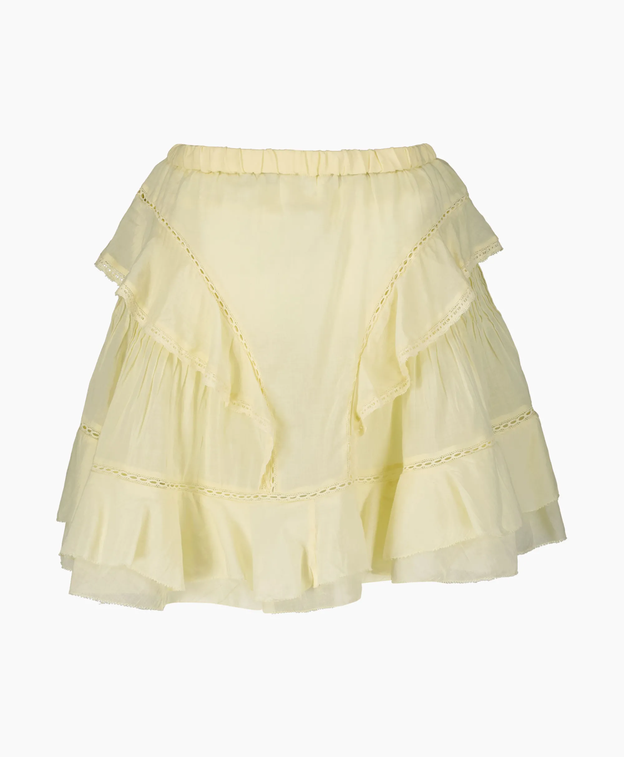 Marant Étoile Marant Etoile Minirok Moana-Gf Geel*Dames Rokken