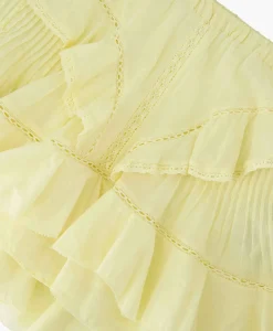 Marant Étoile Marant Etoile Minirok Moana-Gf Geel*Dames Rokken