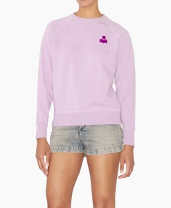 Marant Étoile Marant Etoile Pullover Milla-Ga Paars*Dames Truien