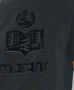 Marant Étoile Marant Etoile T-Shirt Korte Mouw Zewel-Ga Zwart*Dames T-Shirts & Tops