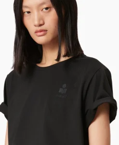 Marant Étoile Marant Etoile T-Shirt Korte Mouw Aby-Gb Zwart*Dames T-Shirts & Tops