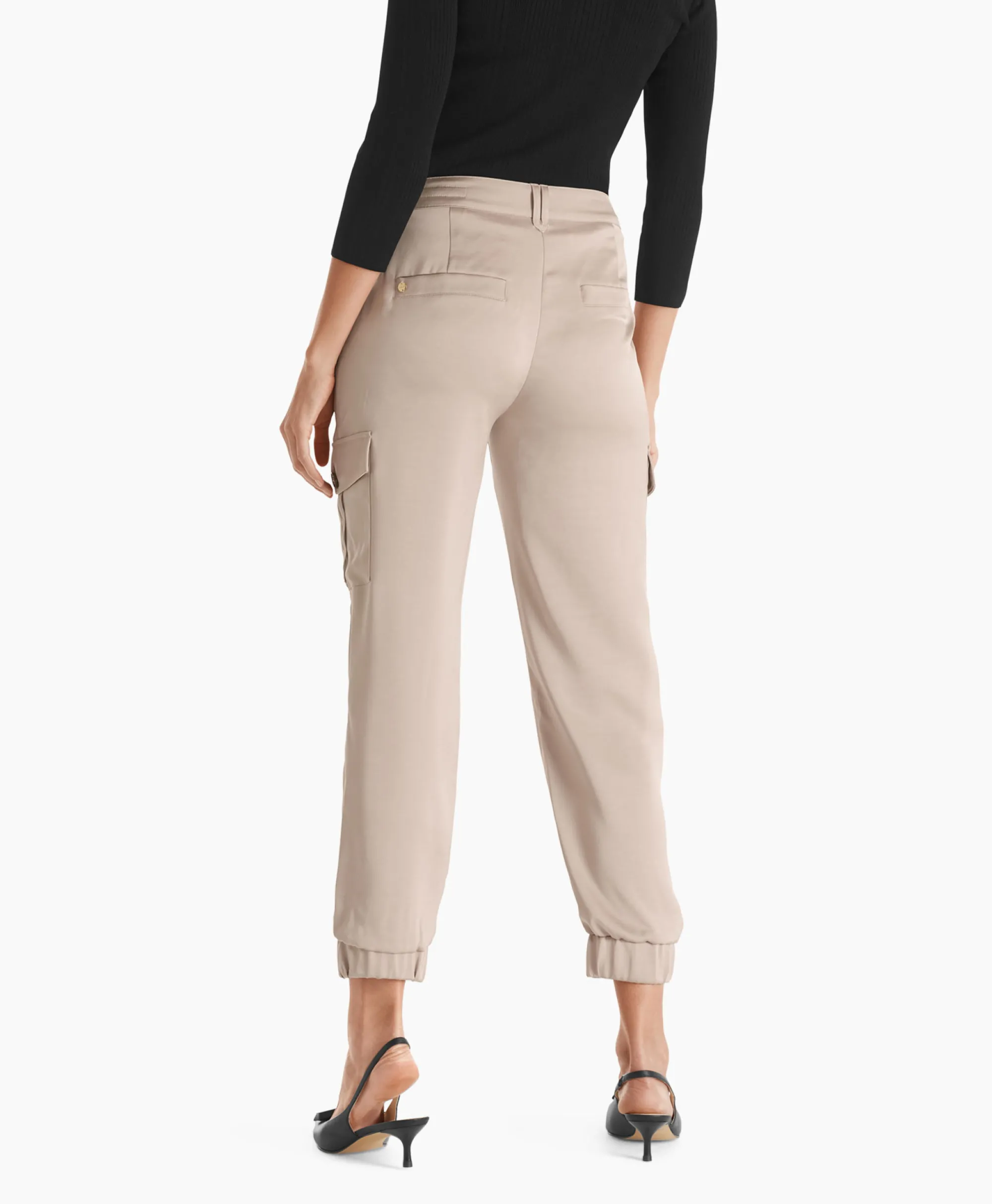 Marc Cain Pants Broek Wp 81.60 W52 Grijs*Dames Broeken