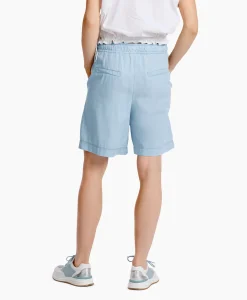 Marc Cain Pants Short Wp 83.03 D63 Licht Blauw*Dames Broeken