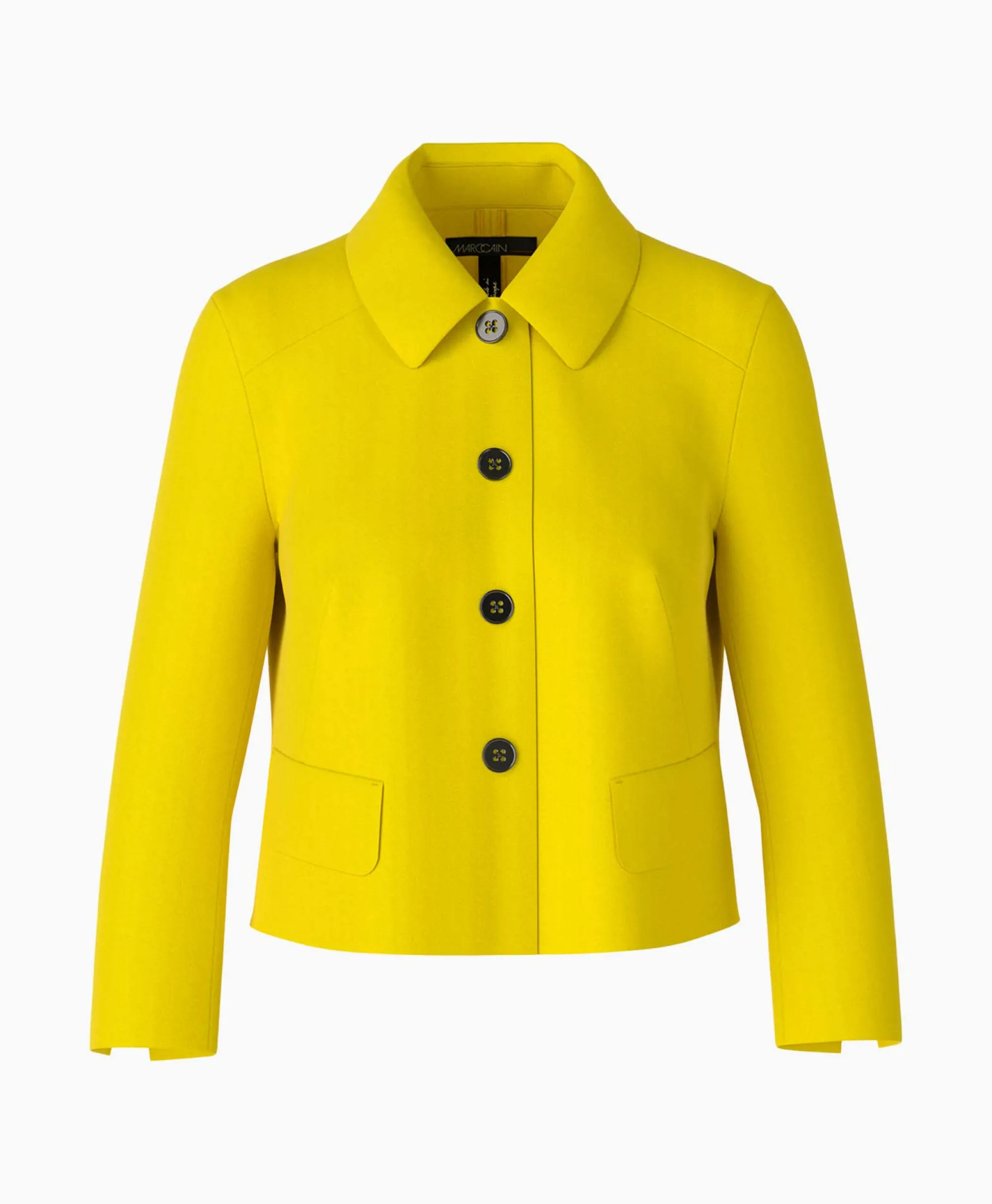 Marccain Additions Jack Wa 31.01 J24 Geel*Dames Jassen