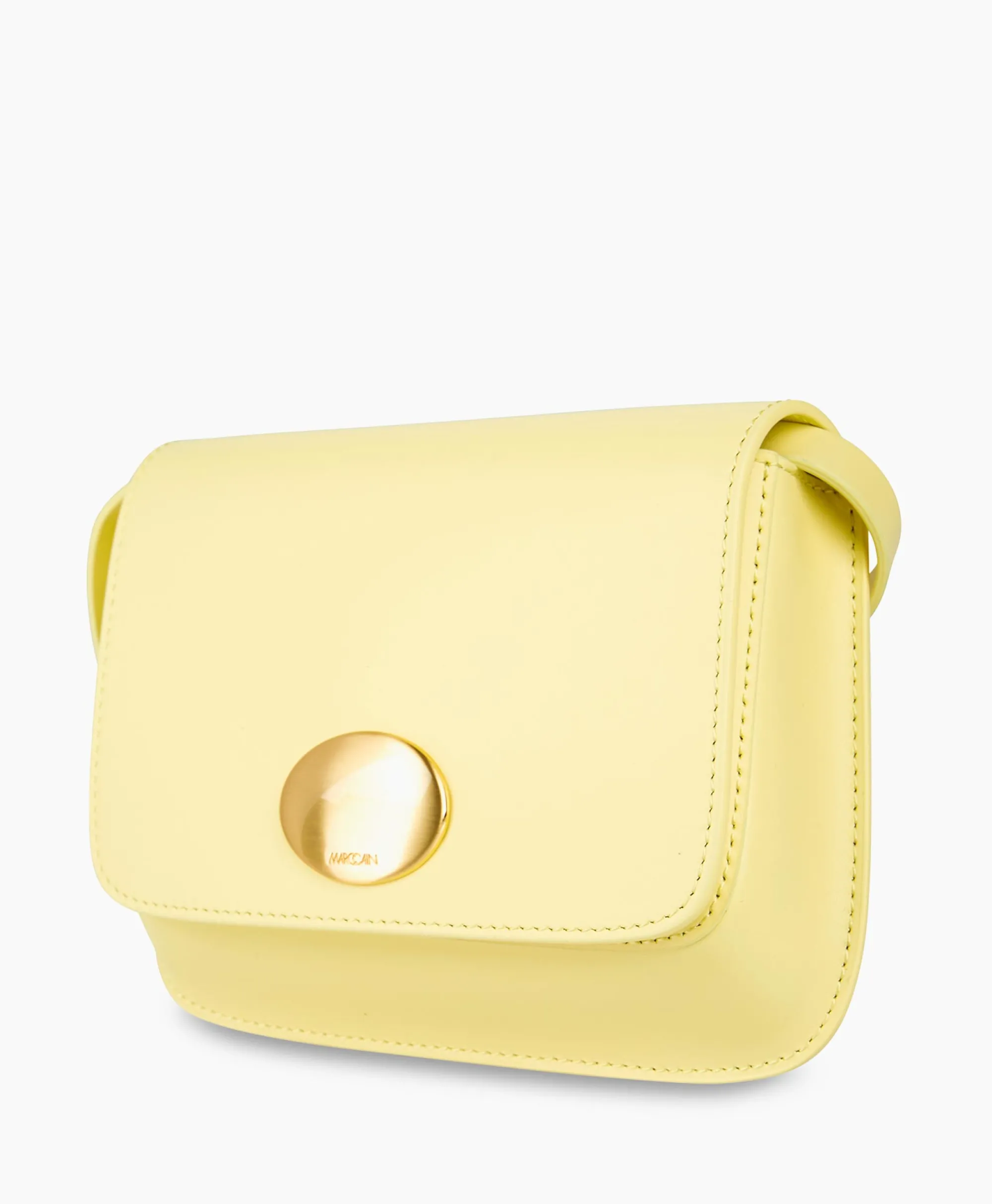 Marccain Bags And Shoes Crossbody Tas Wb Tm.01 L01 Midden Geel*Dames Tassen