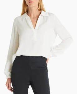 Marccain Collectie Blouse Wc 51.09 W08 Off White*Dames Blouses