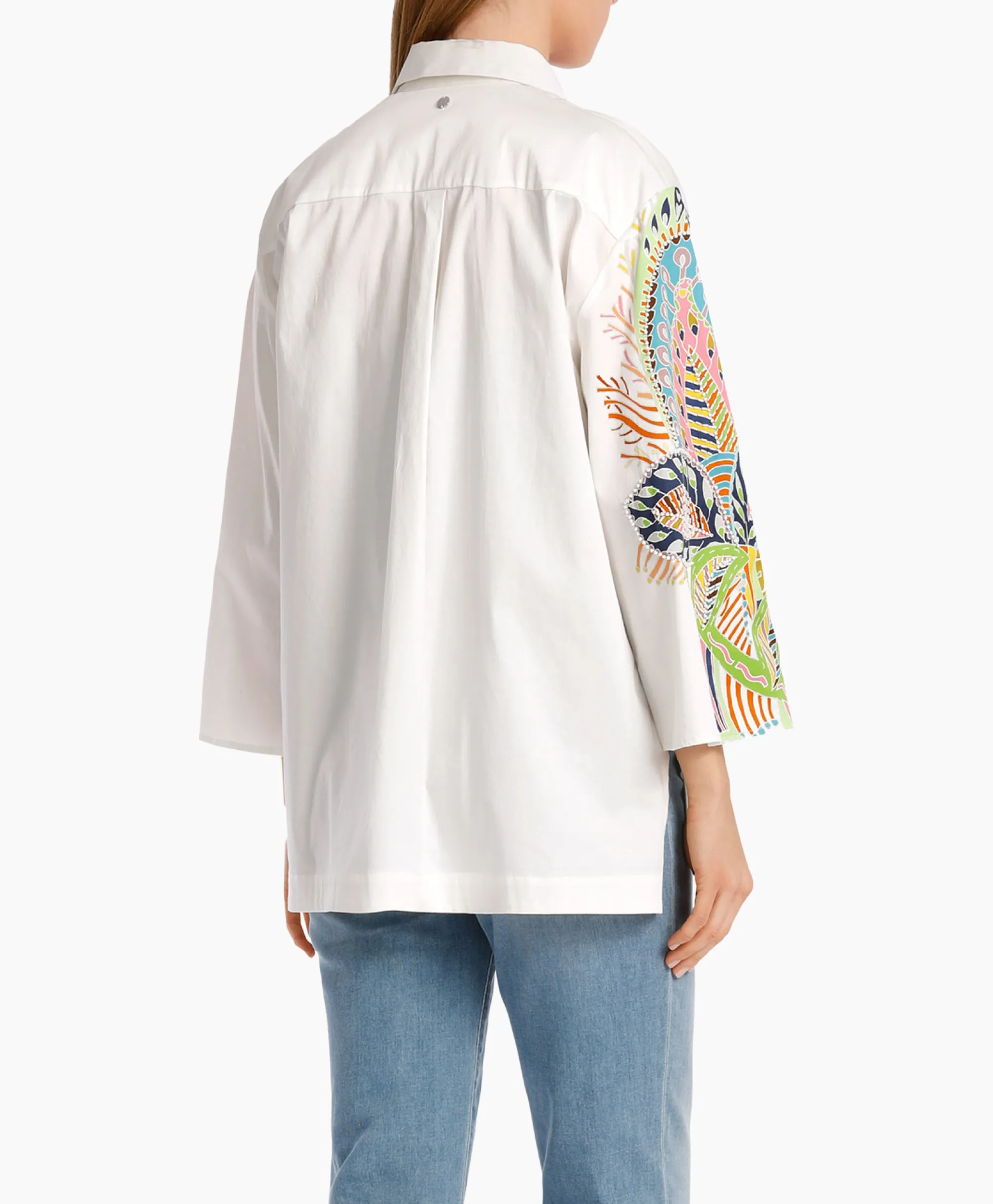 Marccain Collectie Blouse Wc 51.32 W64 Wit*Dames Blouses