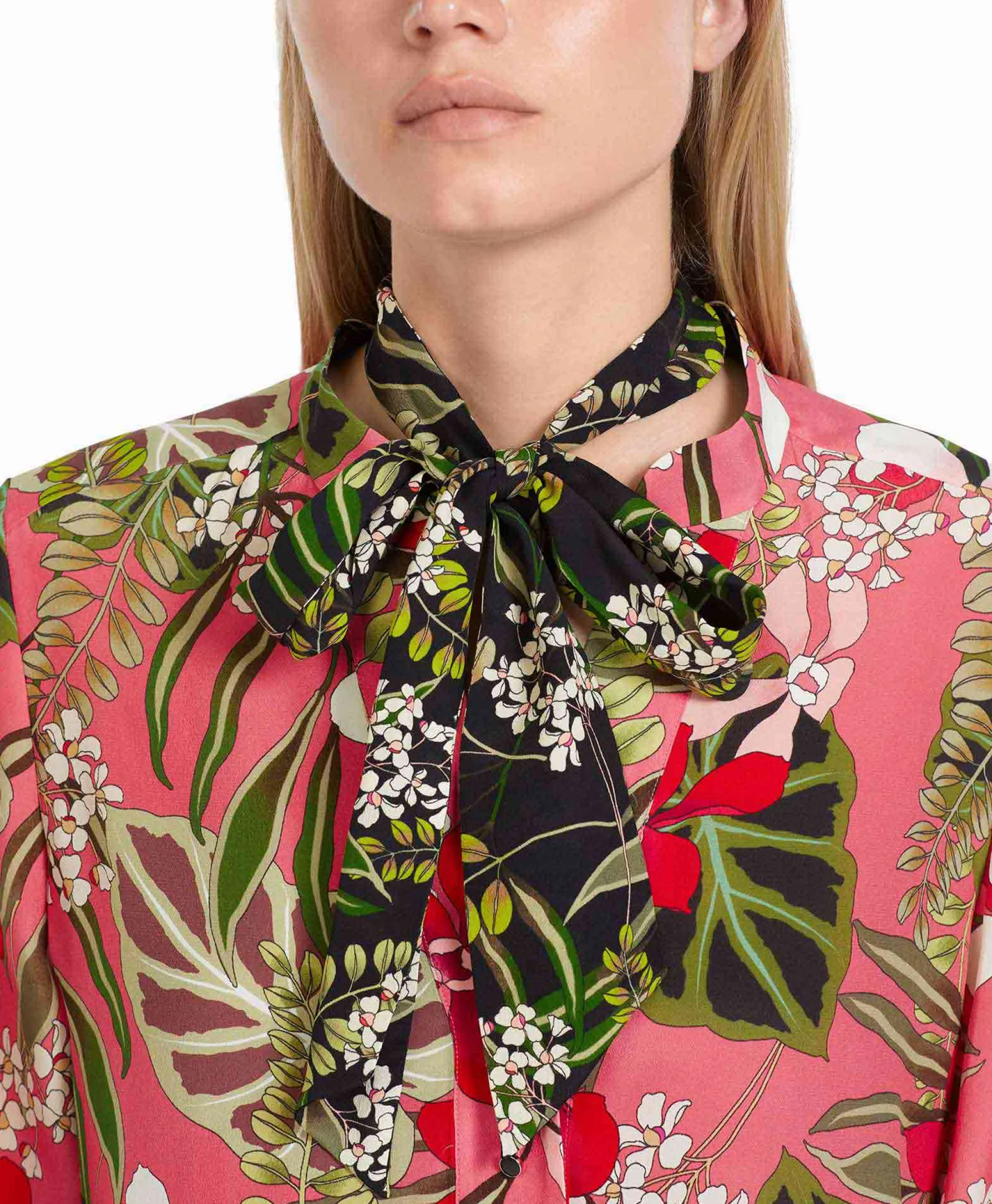 Marccain Collectie Blouse Vc 51.40 W61 Licht Rood*Dames Blouses