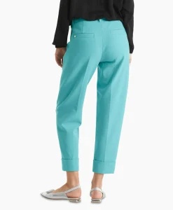 Marccain Collectie Broek Wc 81.13 W22 Turquoise*Dames Broeken