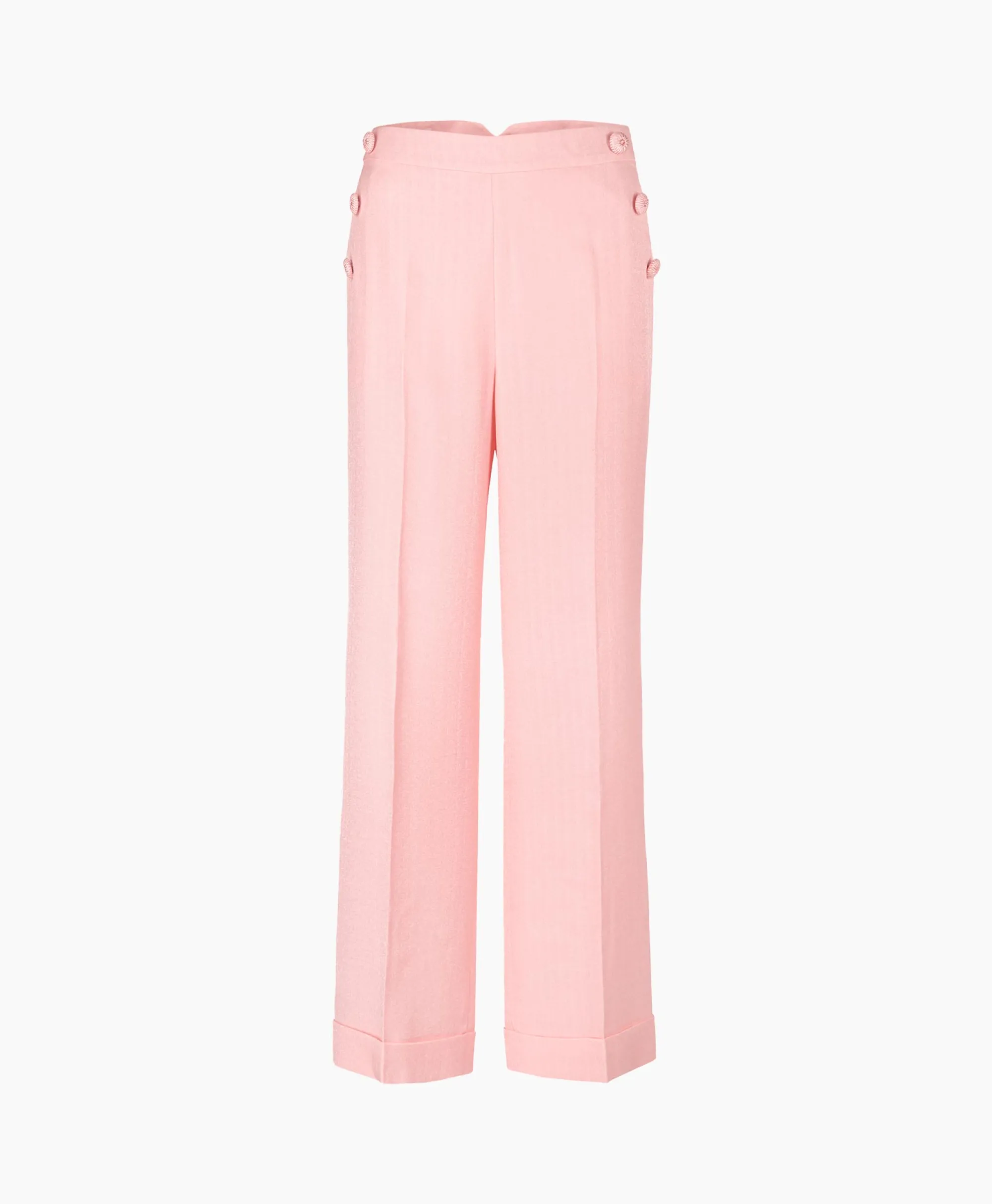 Marccain Collectie Broek Wc 81.46 W84 Zalm*Dames Broeken