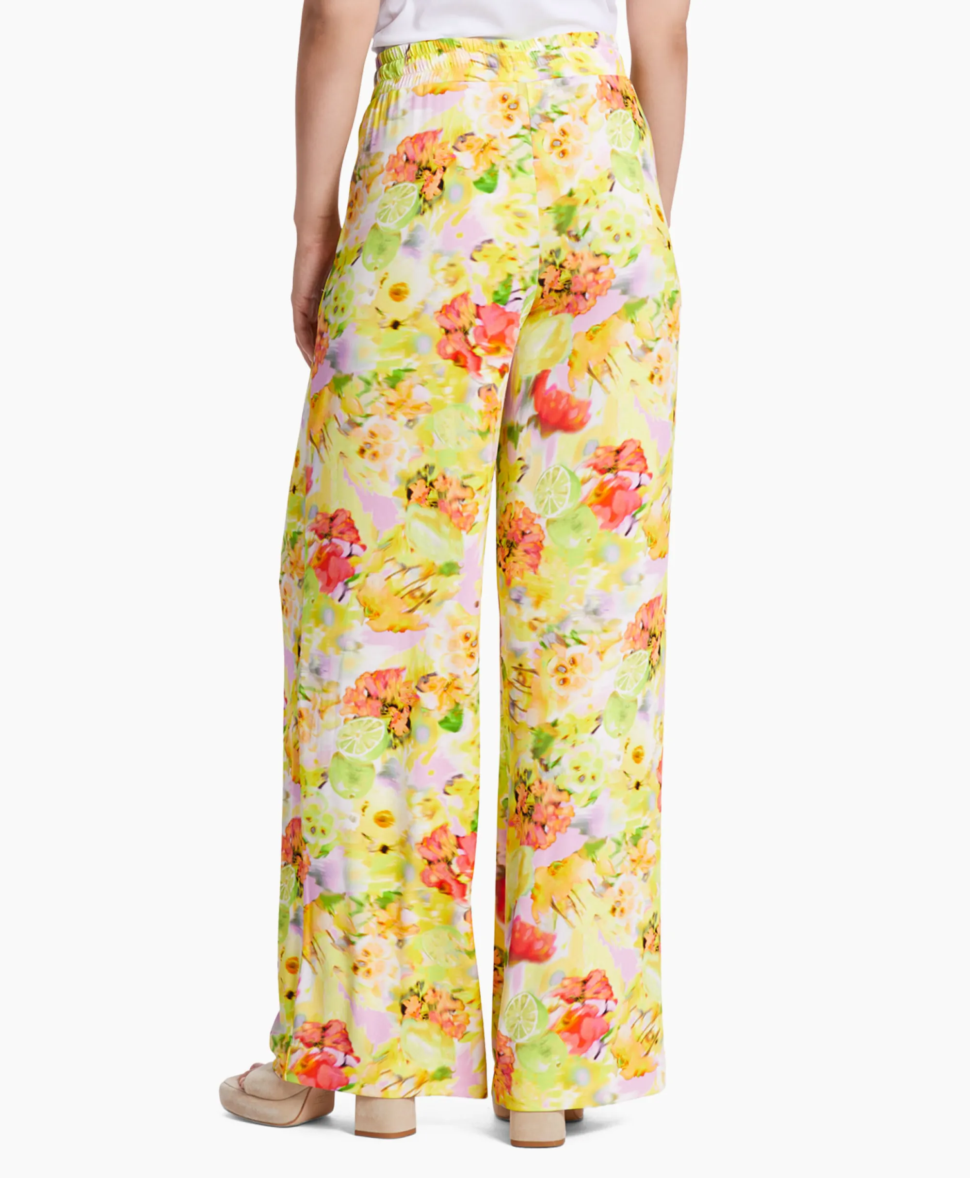 Marccain Collectie Broek Wc 81.37 J22 Midden Geel*Dames Broeken