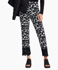 Marccain Collectie Broek Wc 81.02 J10 Zwart*Dames Broeken