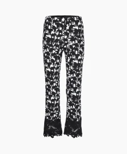 Marccain Collectie Broek Wc 81.02 J10 Zwart*Dames Broeken