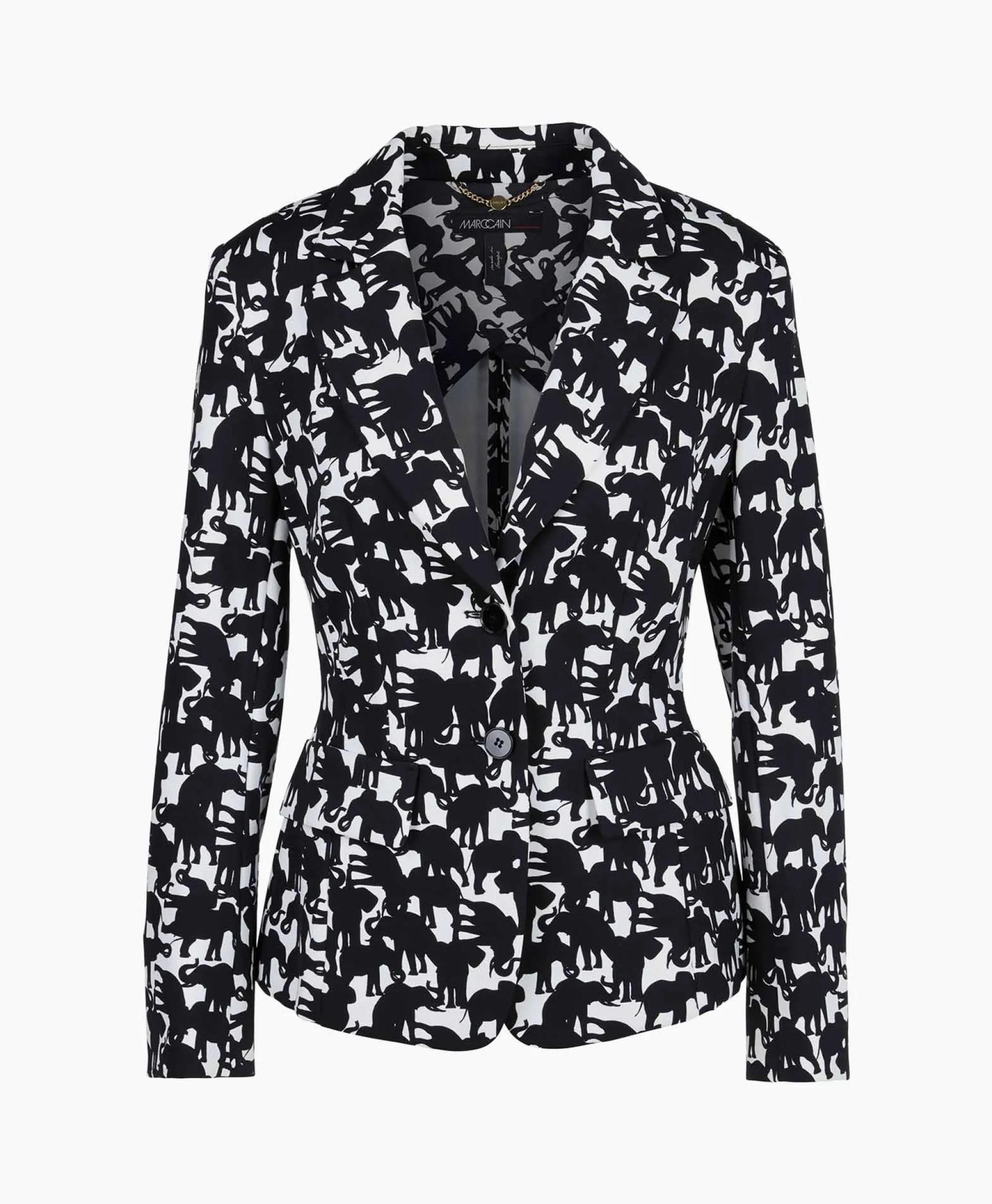 Marccain Collectie Jasje Wc 34.11 J10 Zwart*Dames Blazers