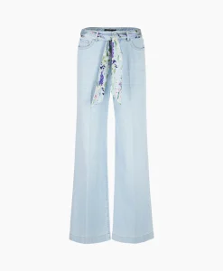 Marccain Collectie Jeans Wc 82.09 D04 Licht Blauw*Dames Broeken