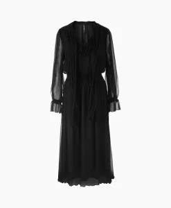 Marccain Collectie Jurk Vc 21.19 W51 Zwart*Dames Bruiloftskleding