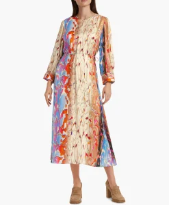 Marccain Collectie Jurk Vc 21.12 W38 Licht Rood*Dames Jurken