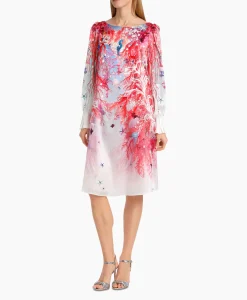 Marccain Collectie Jurk Wc 21.69 W89 Zalm*Dames Bruiloftskleding