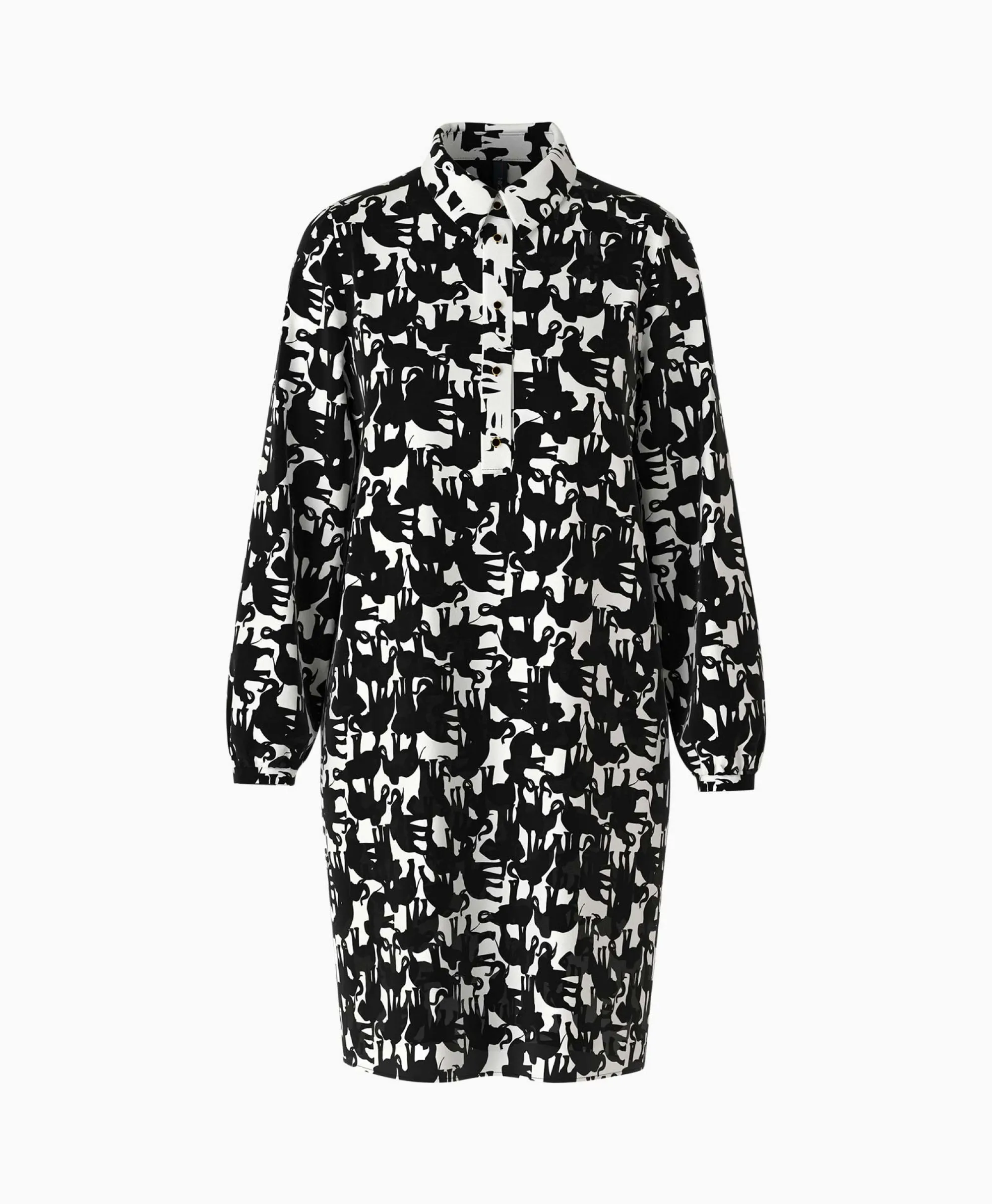 Marccain Collectie Jurk Wc 21.19 W13 Zwart*Dames Bruiloftskleding