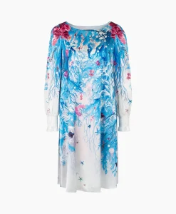 Marccain Collectie Jurk Wc 21.69 W89 Aqua*Dames Bruiloftskleding