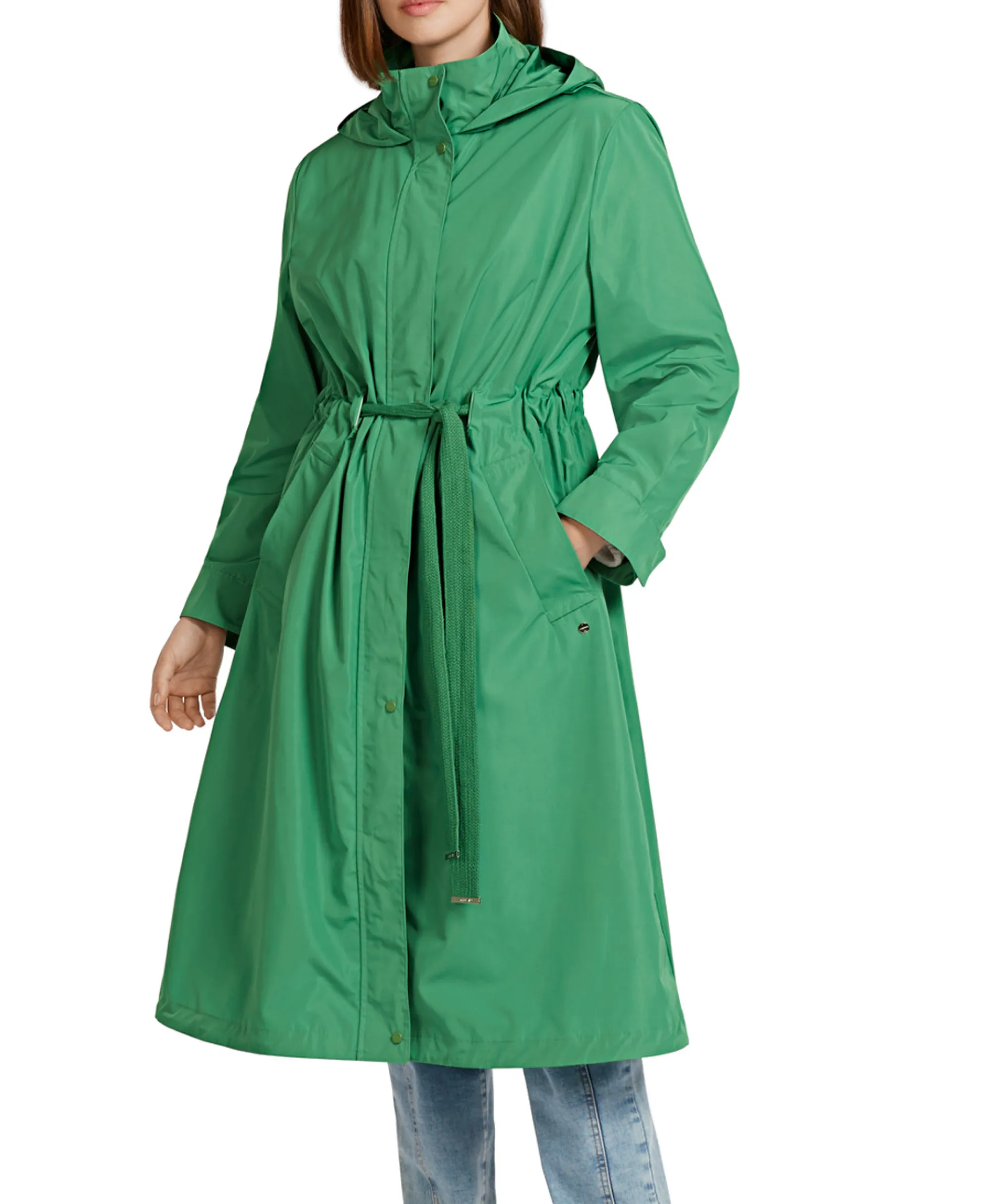 Marccain Collectie Mantel Uc 11.03 W60 Groen*Dames Jassen