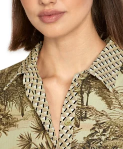 Marccain Collectie Mini Jurk Uc 21.26 J22 Donker Groen*Dames Bruiloftskleding