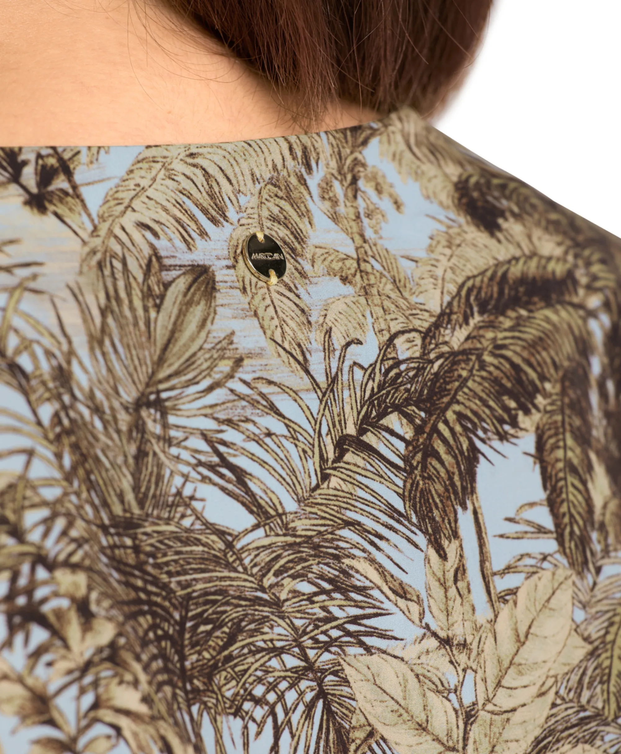 Marccain Collectie Mini Jurk Uc 21.24 W54 Blauw*Dames Bruiloftskleding