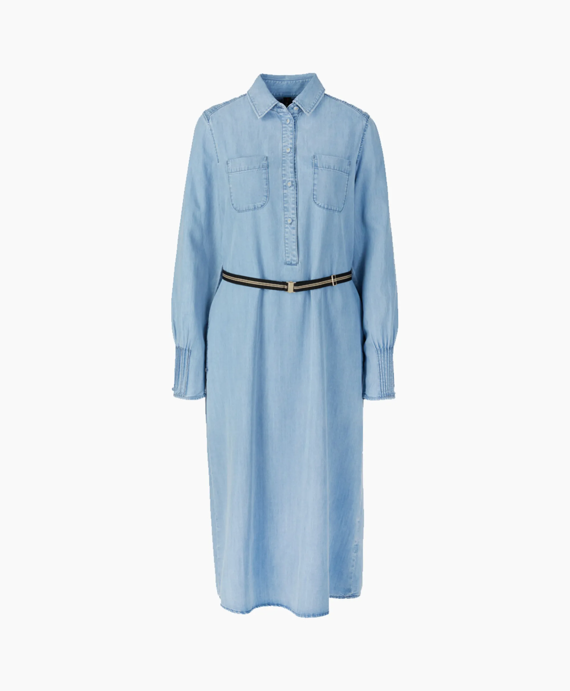 Marccain Collectie Mini Jurk Uc 21.02 D63 Licht Blauw*Dames Bruiloftskleding