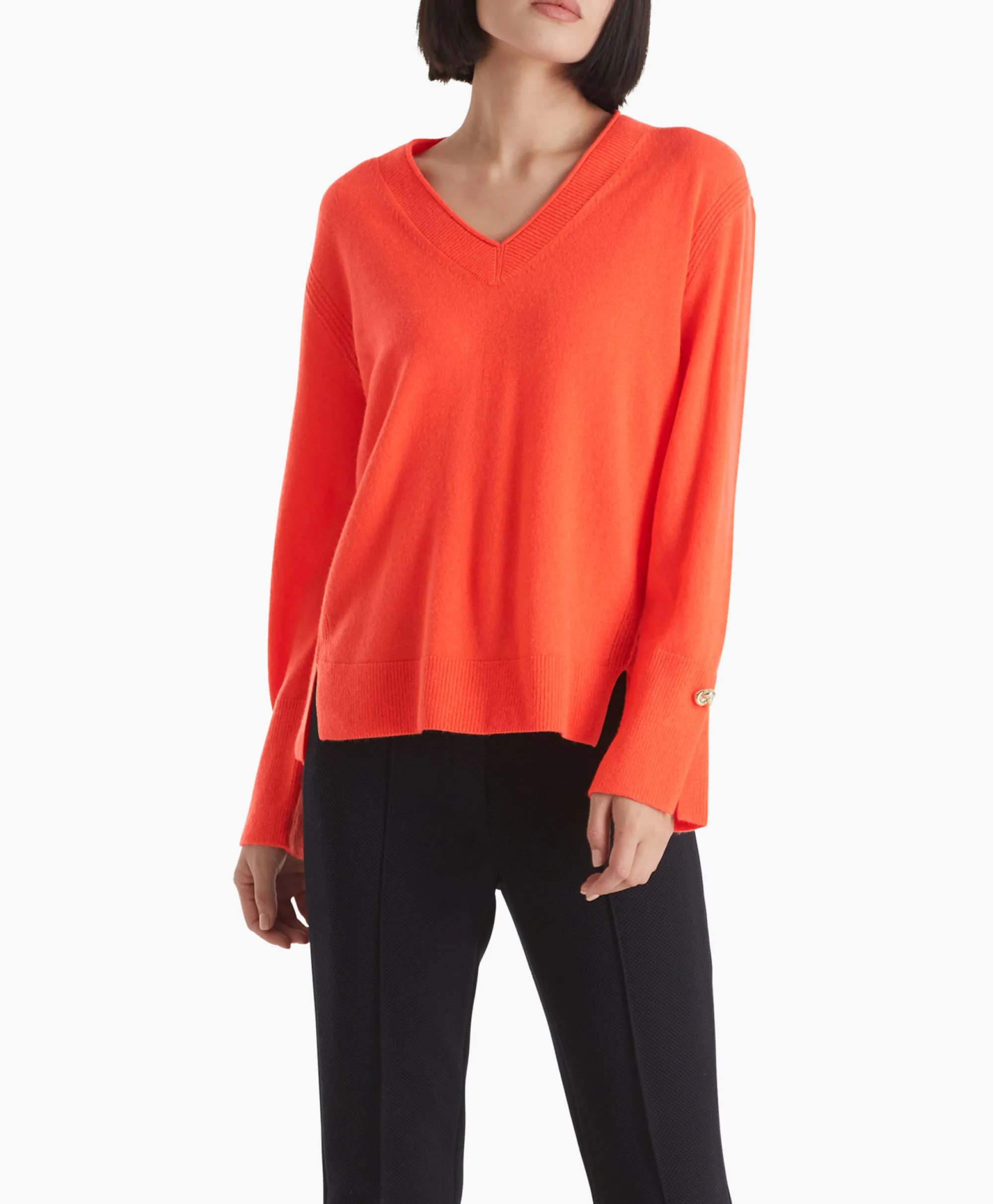 Marccain Collectie Pullover Wc 41.03 M51 Grijs*Dames Truien