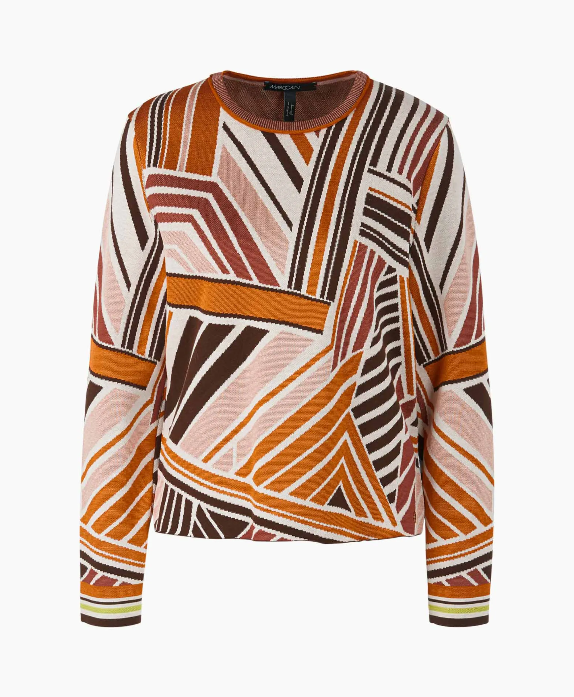 Marccain Collectie Pullover Vc 41.27 M31 Geel*Dames T-Shirts & Tops