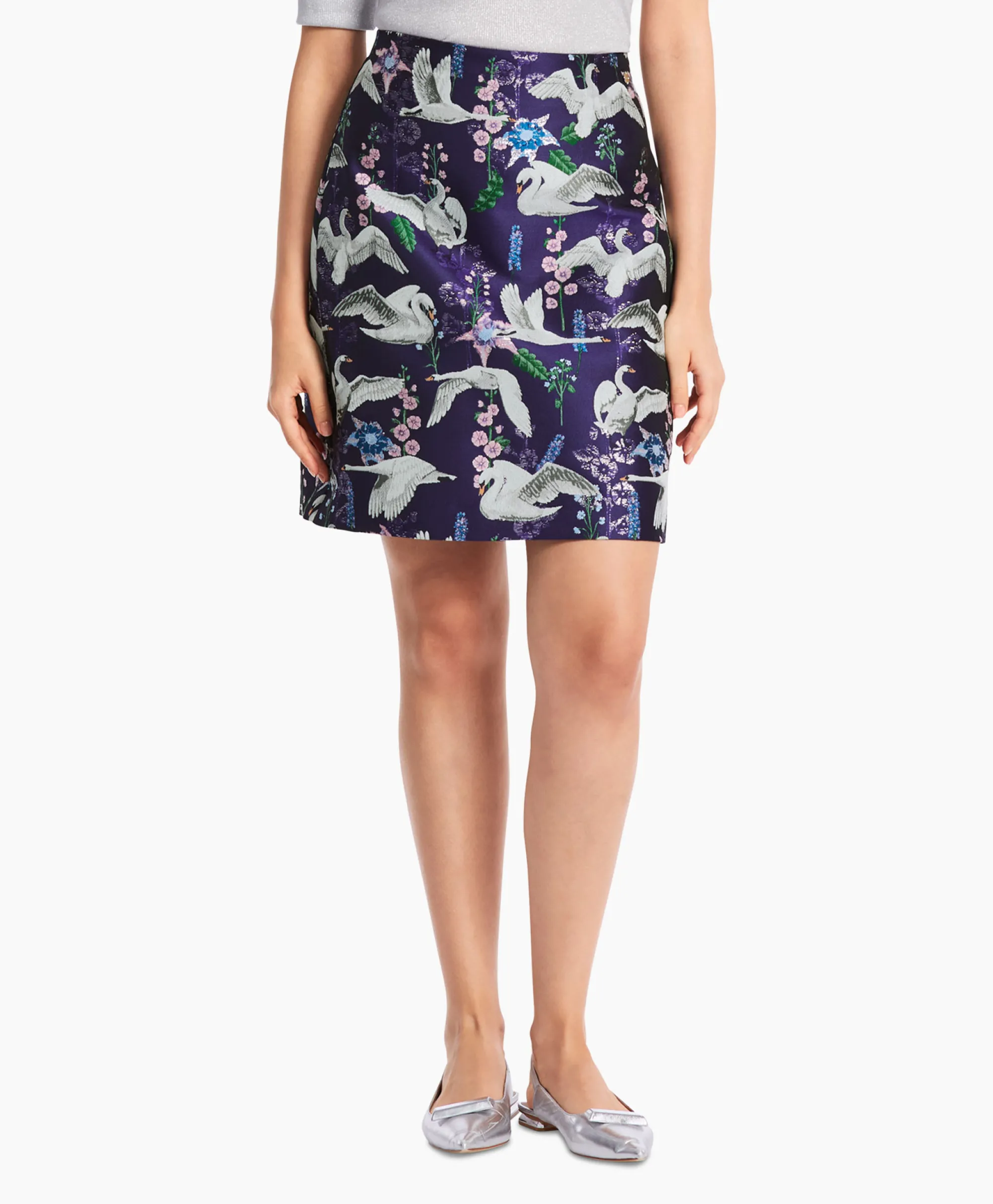 Marccain Collectie Rok Wc 71.15 W24 Paars*Dames Rokken