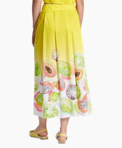 Marccain Collectie Rok Wc 71.06 W28 Geel*Dames Bruiloftskleding