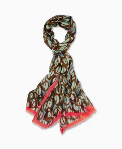 Marccain Collectie Shawl Wc B4.07 Z13 Groen*Dames Sjaals