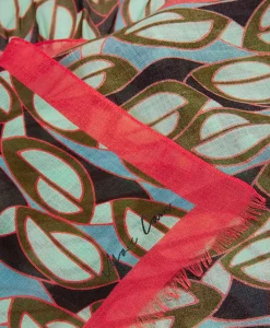 Marccain Collectie Shawl Wc B4.07 Z13 Groen*Dames Sjaals