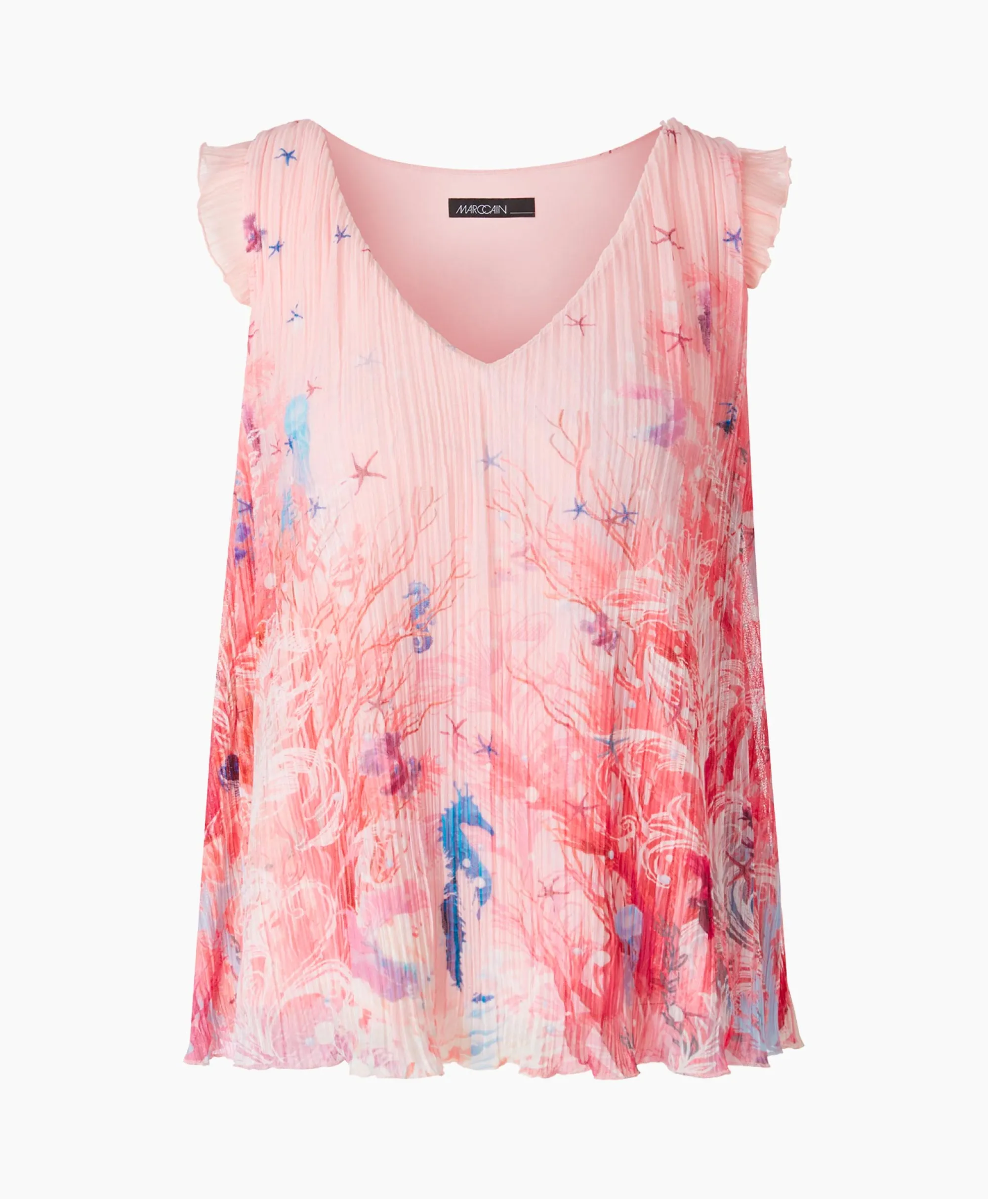 Marccain Collectie Top Wc 61.26 J83 Zalm*Dames T-Shirts & Tops