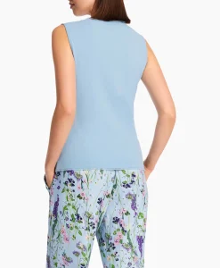 Marccain Collectie Top Wc 61.07 M27 Licht Blauw*Dames T-Shirts & Tops
