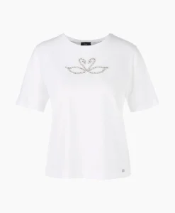 Marccain Collectie T-Shirt Wc 48.06 J29 Wit*Dames T-Shirts & Tops