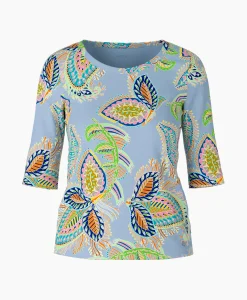 Marccain Collectie T-Shirt Wc 48.66 J47 Licht Blauw*Dames T-Shirts & Tops