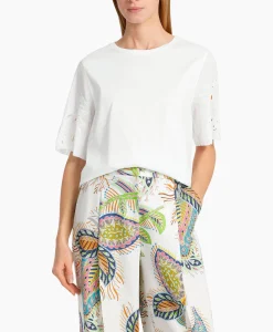 Marccain Collectie T-Shirt Wc 48.62 J81 Wit*Dames T-Shirts & Tops