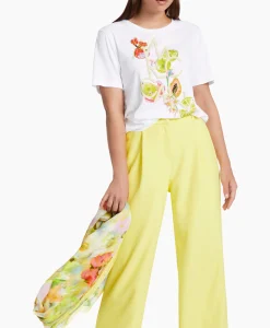 Marccain Collectie T-Shirt Wc 48.11 J40 Wit*Dames T-Shirts & Tops