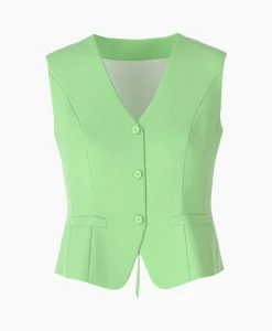 Marccain Collectie Vest Wc 37.02 W47 Groen*Dames Vesten