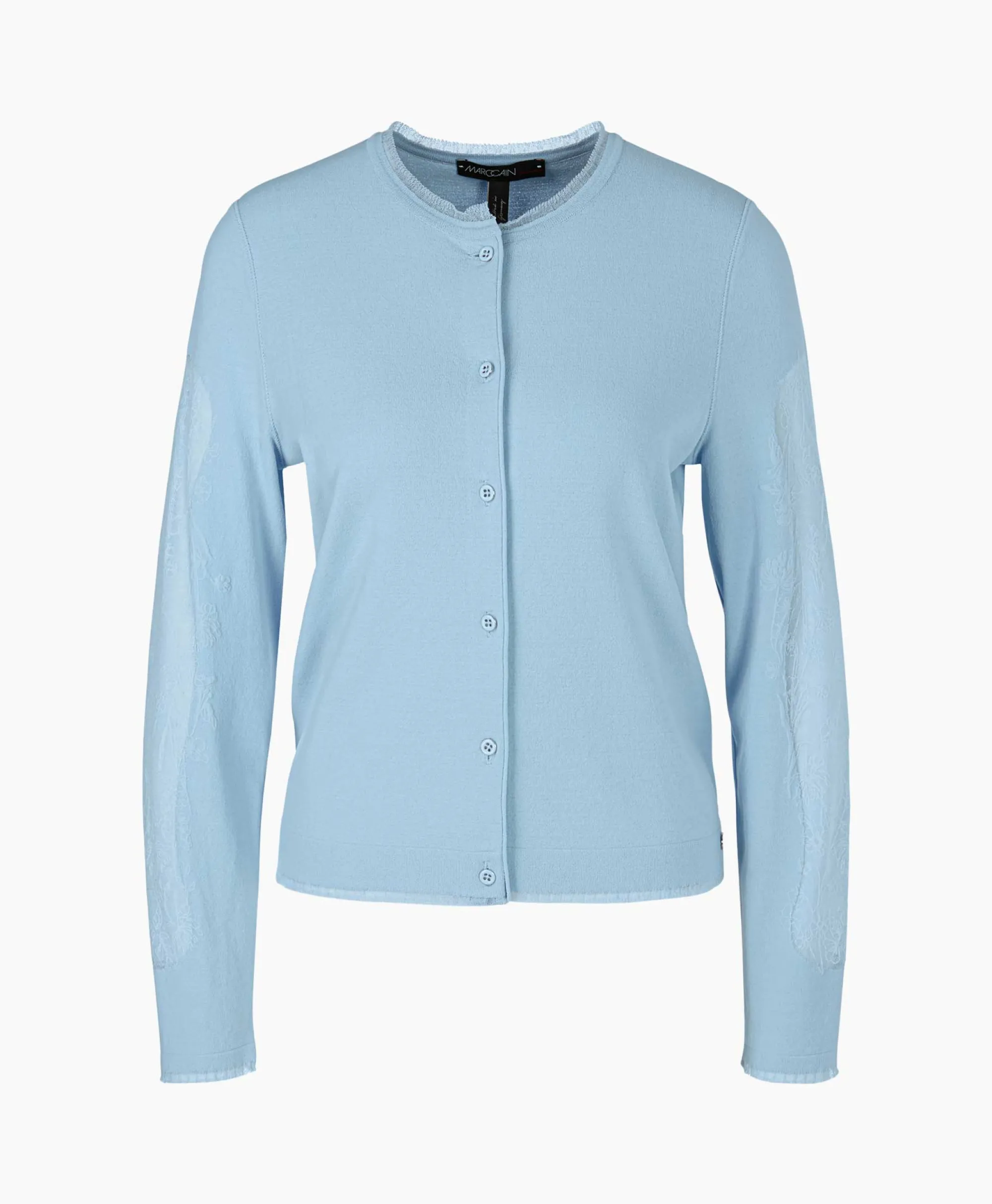 Marccain Collectie Vest Wc 39.13 M27 Licht Blauw*Dames Vesten