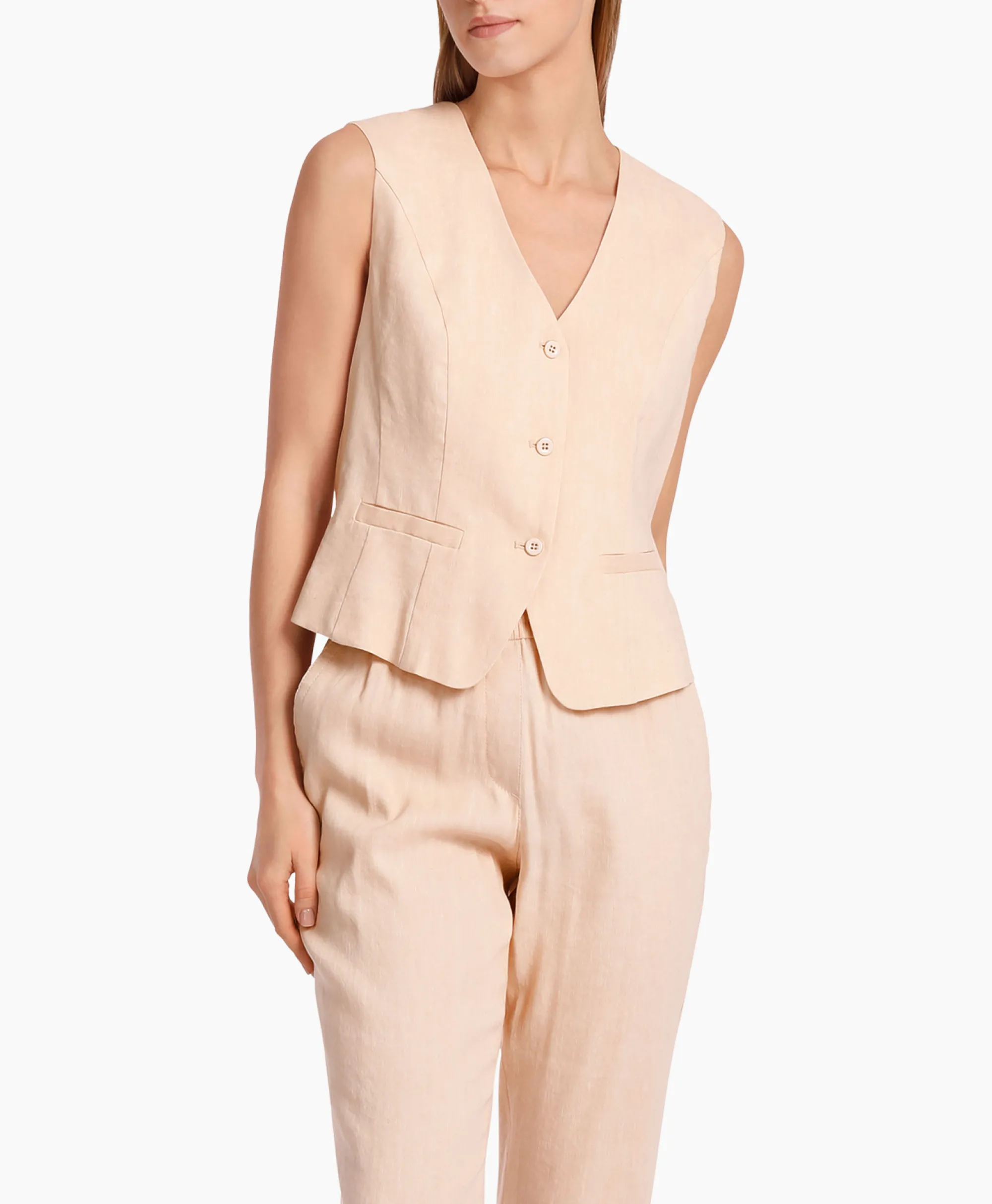 Marccain Collectie Vest Wc 37.02 W47 Rose*Dames Vesten