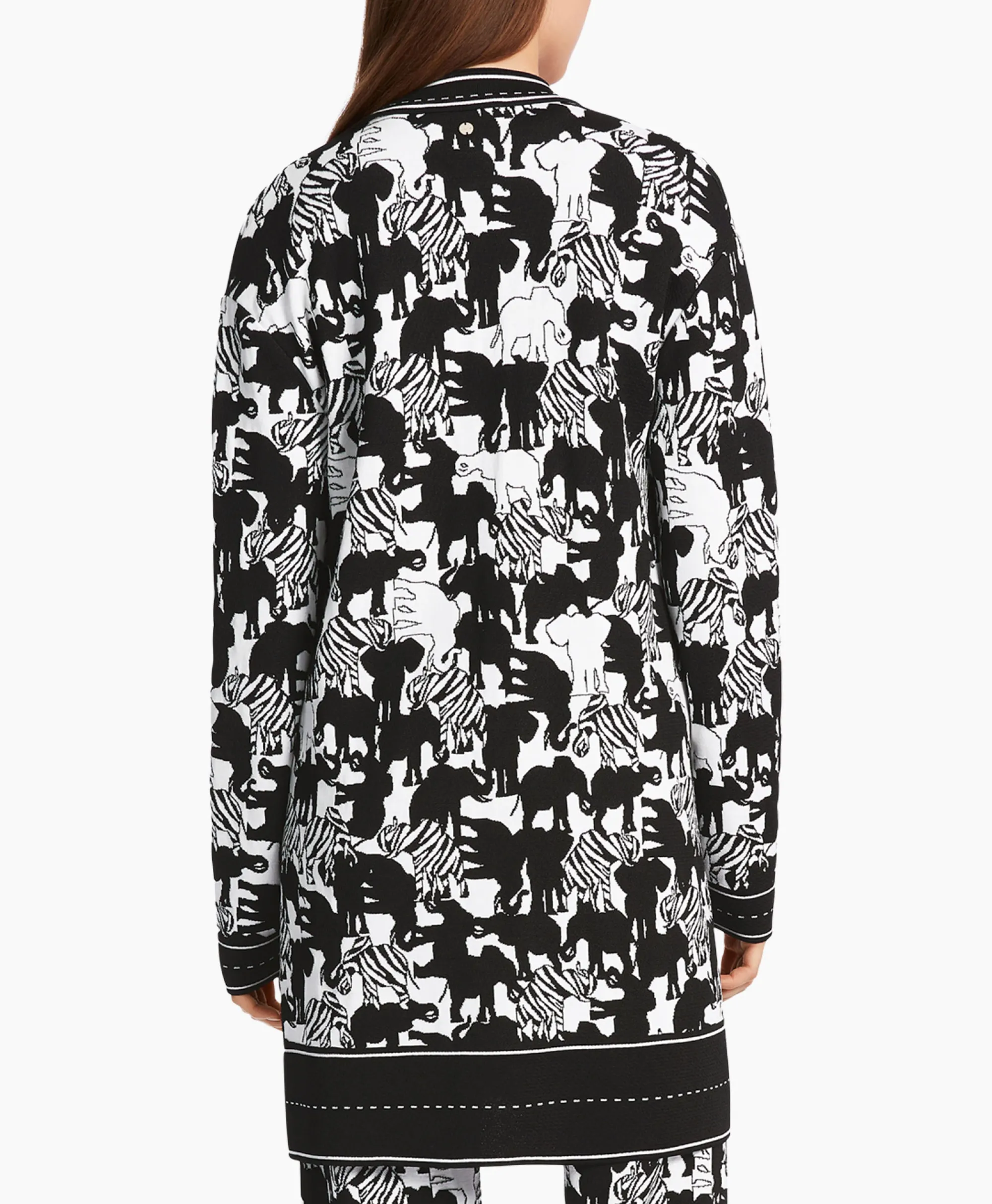 Marccain Collectie Vest Wc 39.18 M03 Print + 2 Kleurig*Dames Vesten