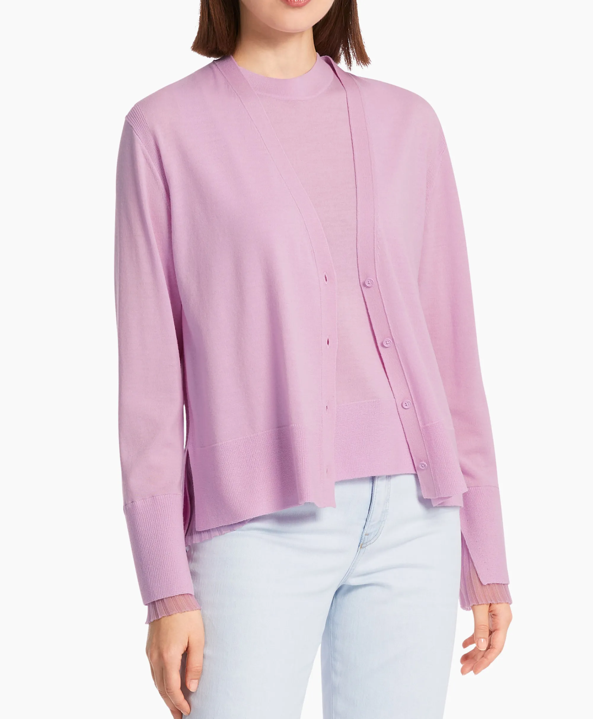 Marccain Collectie Vest Wc 39.10 M73 Lavendel*Dames Vesten